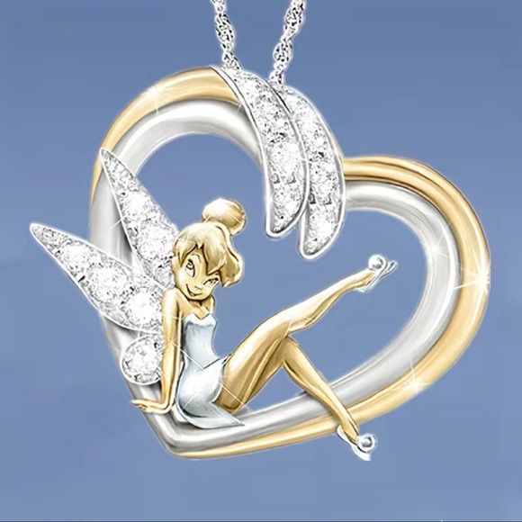 ⭐️Pick Any 2/$17 Sale Tinkerbell Necklace - Picture 3 of 9
